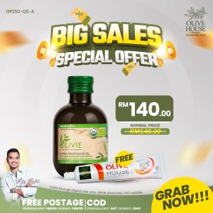 Olivie Plus + Ubat Gigi Garam Bukit