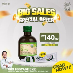 Olivie Plus + Ubat Gigi Bunga Cengkih