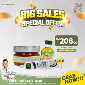 Olivie Power Up 100g + Olivie Mini + Ubat Gigi Cengkih