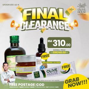 Olivie Plus + Olivie Power Up 100g + Ubat Gigi Cengkih + Habbatus Sauda