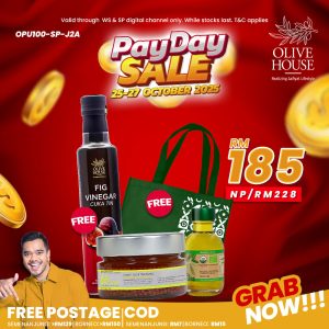 Olivie Power Up 100g + Olivie Mini + Cuka Tin