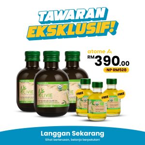 3 Olivie Plus + 3 Olivie Mini 50ml